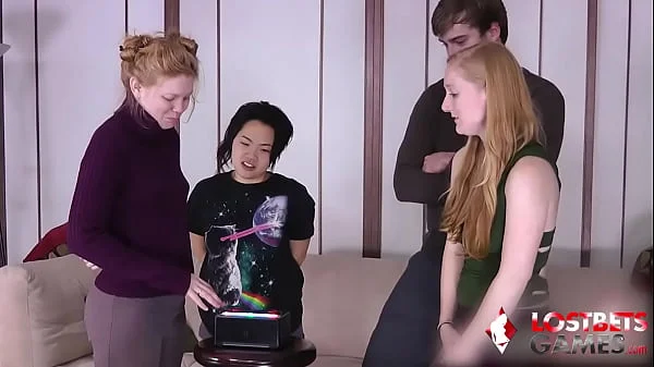 Julie, Hope, Kyle, and Sparrow End up Fucking After the Games