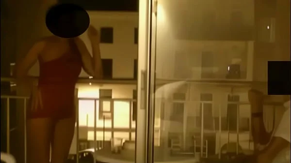 Hotel balcony fucking my wife in 2005 holidays