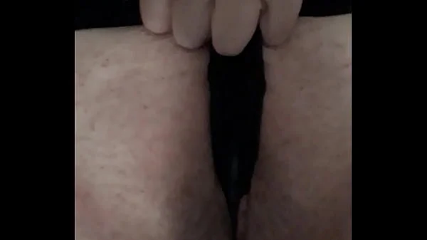 My wet pussy teased by pulling my panties