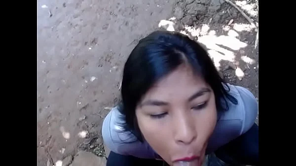 mi amigo se calienta en el parque y se la chupo ... se corre en mi boca ... que rico semen alexachris20