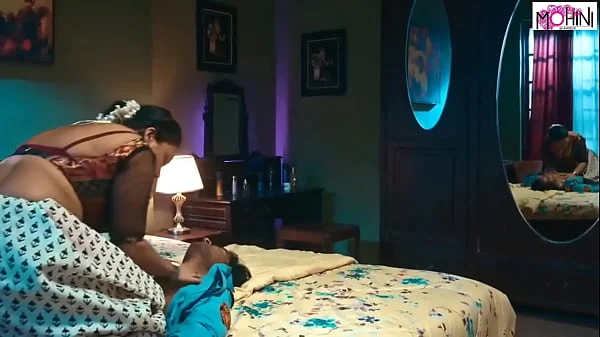 Indian hot bhabi seduced by watchman and fucked very hard in her bedroom when husband is not at home real hardcore sex video with clear Hindi audio