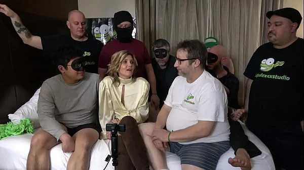 MRS DAWSON BEFORE HER GANGBANG GOING OVER WHAT THE GUYS ARE ALLOWED TO DO