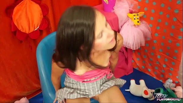 Little cutie Sarka loving hard cock and facial cum