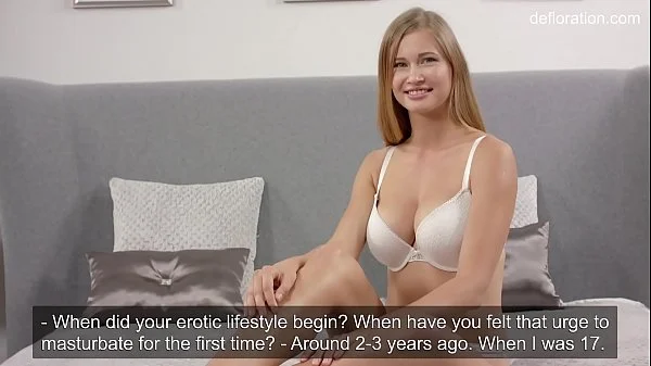 Christy Tokareva super hot blonde virgin babe big tits masturbates